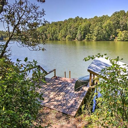 Lakefront Mountain Rest Cottage With Gas Fireplace! Walhalla Bagian luar foto