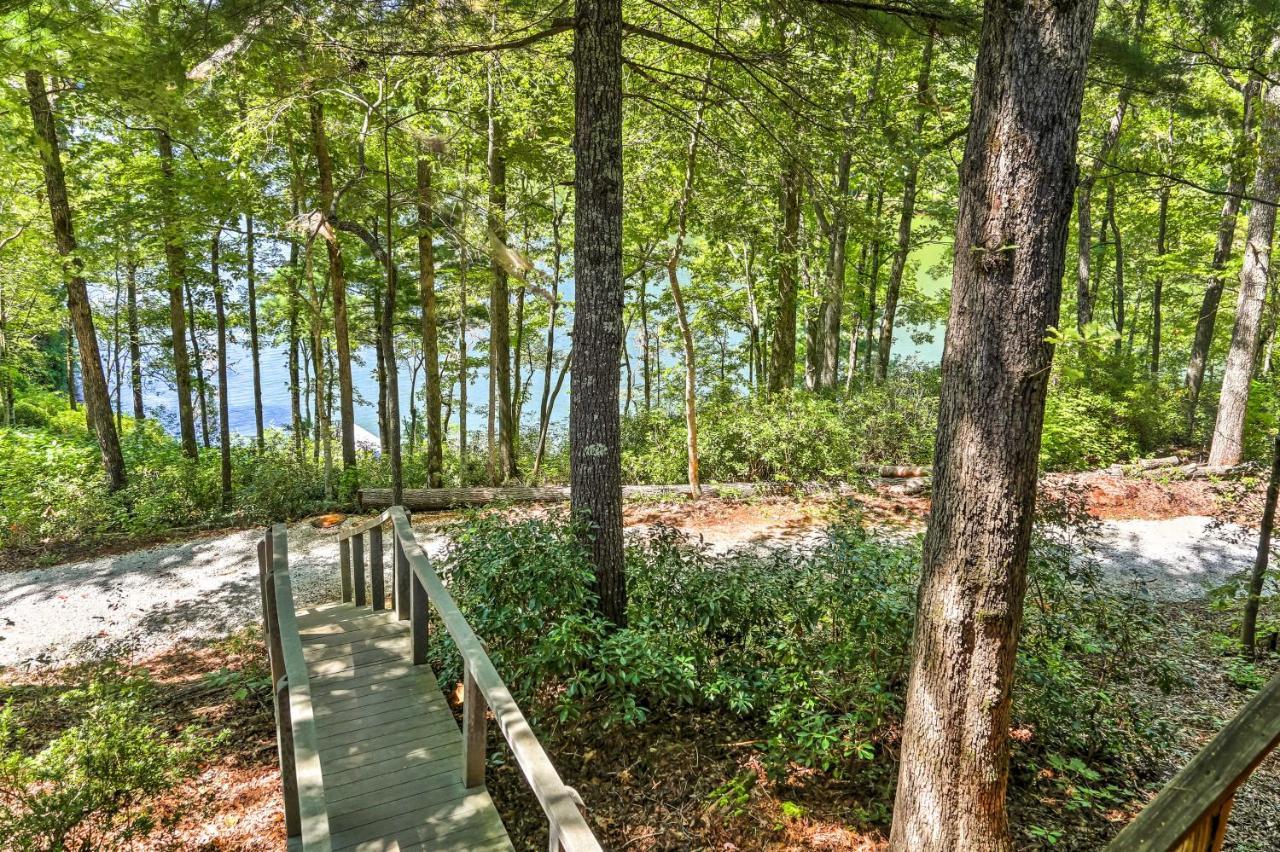 Lakefront Mountain Rest Cottage With Gas Fireplace! Walhalla Bagian luar foto