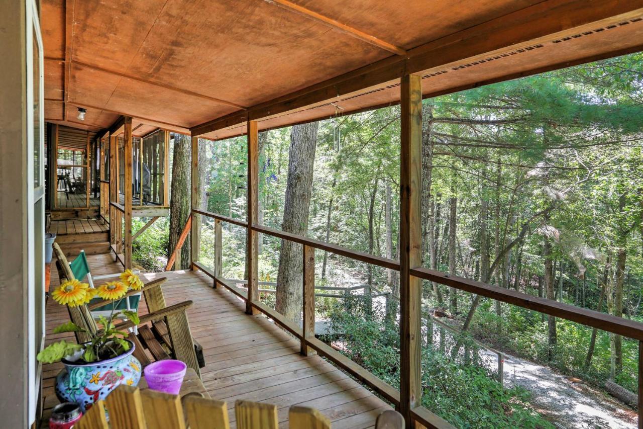 Lakefront Mountain Rest Cottage With Gas Fireplace! Walhalla Bagian luar foto